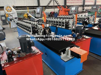 China Gear Transmitted Drywall Roll Forming Machine Hydraulic Cutting for sale