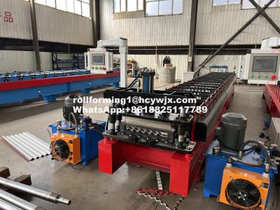 China Efficient Robust Corrugated Roll Forming Machine With H Beam Machine Base for sale