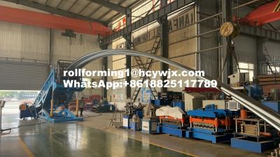 China Big Span Cold Roll Forming Machine Arched Boards Production for sale