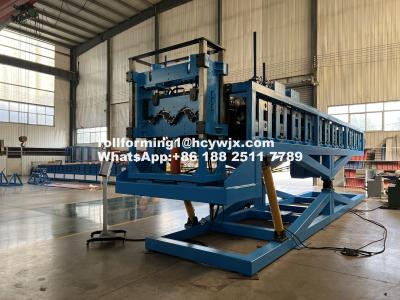 China Vaulted Roof Sheets Roll Forming, Forming And Arching All-In-One Machine for sale