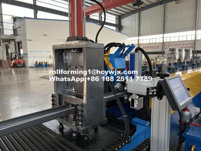 China Stand Type Double C Clasping Beam Machine Line  With 80mm Roller Shaft Diameter And 14Stations for sale