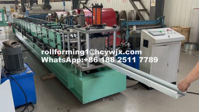 China Chain Drive 1.2mm Cz Purlin Roll Forming Machine Efficient for sale