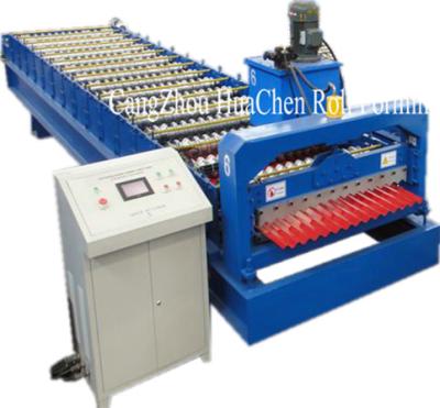 China High Speed Chain Transmission Corrugated Forming Machine For 1mm Wall And Siding Panel for sale