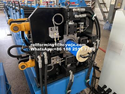 China 5.5kw Motor Power Down Spout Machine Delta PLC Efficient Production zu verkaufen