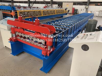 China Big Wave Corrugated Roll Forming Machine With Omron Encoder à venda