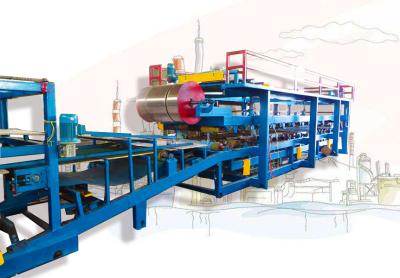 China Automatic Eps Sandwich Panel Production Line With 6 Rows 3KW for sale