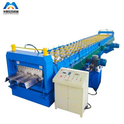 China Steel Floor Decking Sheet Roll Forming Machine / Roll Former for sale