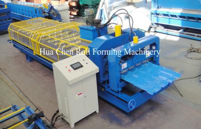 China Brick Tile Roofing Panel Roll Forming Machine for sale