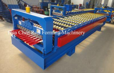 China Deep Corrugated Roofing And Walling Roll Forming Machine for sale