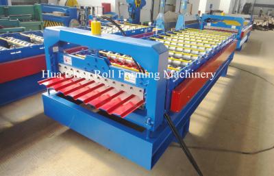 China High Speed Automatic Roof Panel Roll Forming Machine With PLC Control for sale