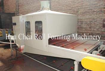 China Máquina revestida da telha de telhado da pedra automática, telha de telhado do Vermiculite que forma a máquina à venda