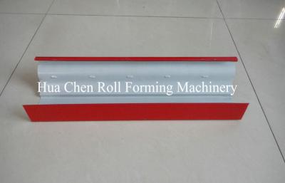China Rain Water Cr12 steel Gutter Roll Forming Machine With 18 Rows for sale