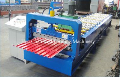 China Garage Door Steel Cold Roll Forming Machine , Sheet Metal Forming Equipment for sale