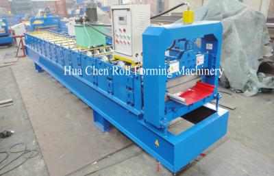 China Aluminum Single Layer Roofing Sheet Roll Forming Machine , Galvanized Board for sale