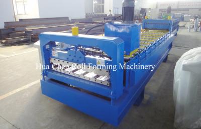 China Auto Color Steel Roofing Sheet Metal Roll Forming Machines / Equipment In Plant for sale