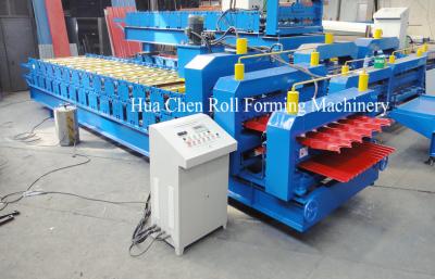 China Good Quality Double Layer Roll Forming Machine / Roof Tile Roll Forming Machines Bearing Steel for sale