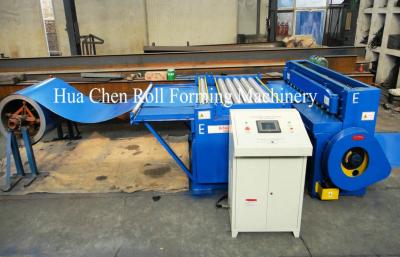 China Máquina cortadora de láminas de acero de placa de metal para panel de techo 1000 mm - 1250 mm, 3 rodillos de fila en venta