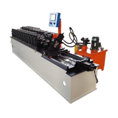 China Omega Furrer Channel PPGI Glazed Tile Roll Forming Machine High Speed for sale