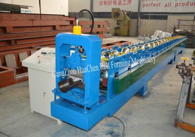 China Plated chrome Gutter Roll Forming Machine For Metal Galvanized Steel Panel for sale