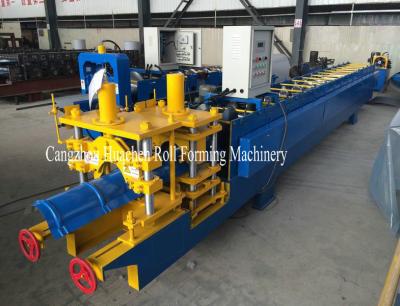 China Full Automatic Steel Roof Ridge Cap Roll Forming Machine Cr12 For PPGI for sale