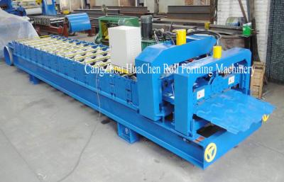 China 380V Power Hydraulic Arc Sheet Metal Roll Forming Machines 15 Roller Station For Africa for sale