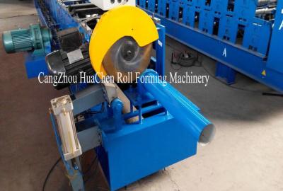 China Rainwater Downspout Roll Forming Machine With φ75mm Axis For Rainwater Downpipe for sale