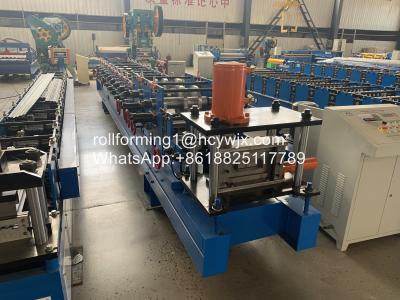 China Automatic Galvanized C Purlin Roll Forming Machine 15 Rows for sale