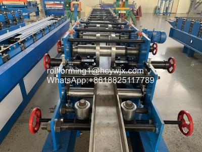 China Steel C Channel Purlin Roll Forming Machine for sale
