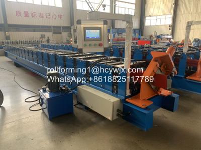 China Canoa Pachuca Rain 20 Rows 0.6mm Gutter Forming Machine for sale