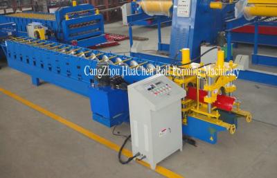 China Hydraulic Cutting Ridge Capping Roll Forming Equipment with PLC Control for sale