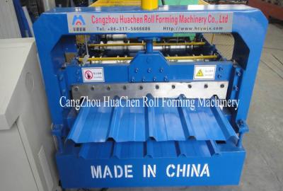 China Box Profile Gloss Roofing Sheet Roll Forming Machine for sale