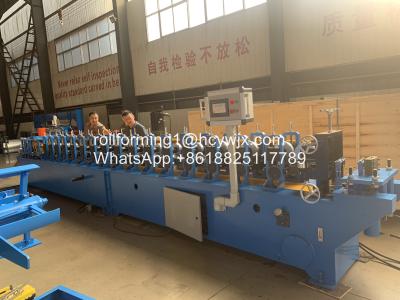 China Rollo del carril de la diapositiva del acero 1.5m m del metal que forma el Plc de la máquina en venta