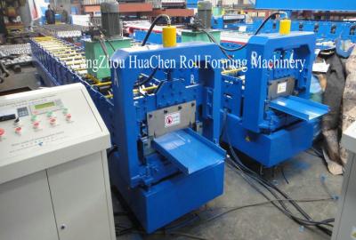 China No Nails Roof Panel Roll Forming Machine Making Slef Locking Warehouse Roof for sale