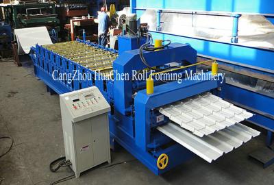 China High Grade 45# Shaft Double Layer Roll Forming Machine For Roof Panel for sale