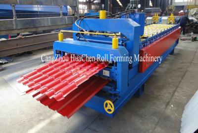 China Hydraulic Cutting Metal Roll Forming Machine Double Layer For Roof for sale