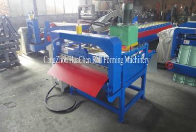 China Cut-to-Length Sheet Metal Cutting Machine Color Coated 3 Rows Rollers for sale