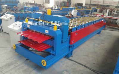 China Forming Speed 8-12m/Min Double Layer Roll Forming Machine Shaft Diameter 76mm for sale