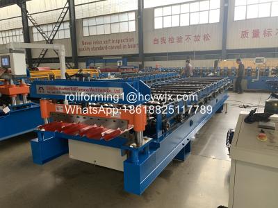 중국 산업을 위한 기계 380V 50Hz를 형성하는 Hydaulic 장 17 줄 금속 지붕 목록 판매용