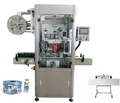 China Customized 3 Phase Automatic Sleeve Labeling Machine Equipment with 1.5KW for sale