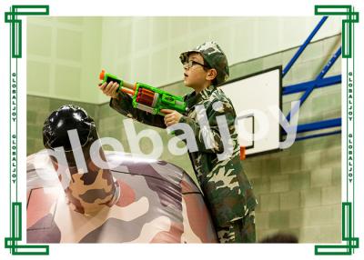 China Jogos de bola militares infláveis da pintura do curso de obstáculo dos depósitos da bola da pintura do exército à venda