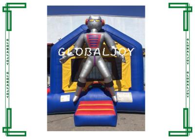 China Playground Commercial Inflatable Bouncers for kids , Jumping bouncer caslte with 0.55mm PVC tarpaulin for sale