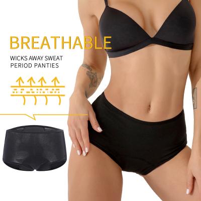 Chine Hauts sous-vêtements menstruels de période d'absorptivité pantalon imperméable de période de 4 couches à vendre