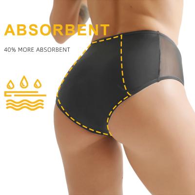 China High Rise Leak Proof Menstrual Underwear Protective Sexy Heavy Flow Period Pants for sale