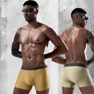 China Refined Cotton Mens Gym Briefs L-4XL Breathable Mens Fitness Underwear for sale