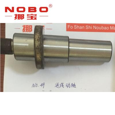 China Wire Cutters Mattress Spring Machine Spare Parts Wire Feeding Shaft / Gear for sale
