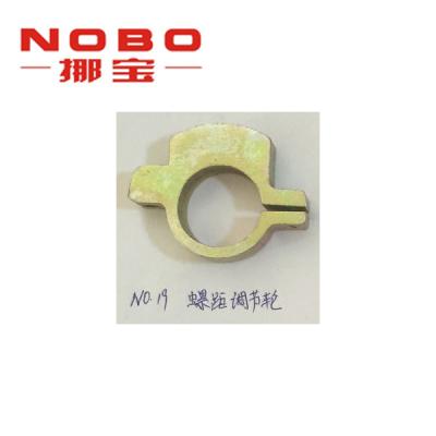China Spring Making Machine Spare Parts Screw Pitch Control Wheel Lead Collar Outlet for sale