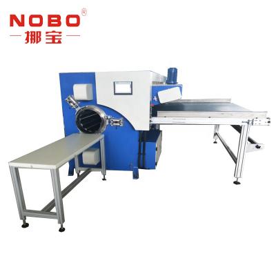 中国 パッキングのスポンジ/乳液のマットレスのためのNOBO-J01自動マットレスの包む機械380V 50hz 販売のため
