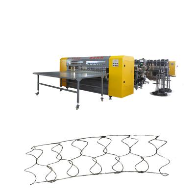 China Wire Drawing Conjoined Coiling Spring Mattress Making Machine Spring Height 150mm-180mm for sale