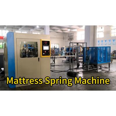 China 95mm Coiling Mattress Spring Machine Hospitality Grade Mattress Spring Manufacturing Device for sale