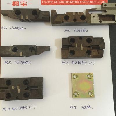 China Foshan Nobo Spring Assembly Mattress Spring Machine Parts Jaw for sale